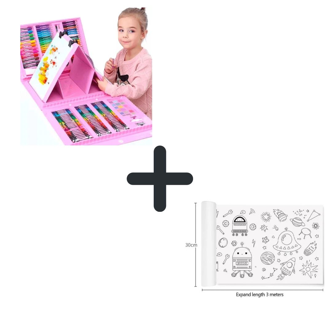 Combo kit de arte + papel para pintar